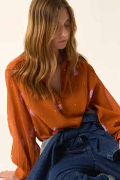 Des Petit Hauts Blouse Ema ISBA Discount