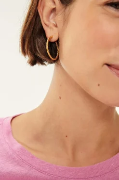 Des Petit Hauts Boucles D'eilles Flavia OR Hot