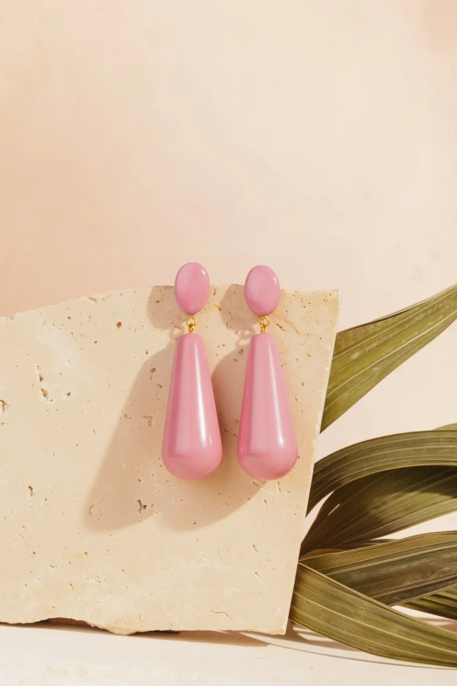 Des Petit Hauts Boucles D'Oreilles Galla SANTAL Clearance