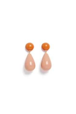 Des Petit Hauts Boucles D'Oreilles Gilia LAVE/COING Outlet