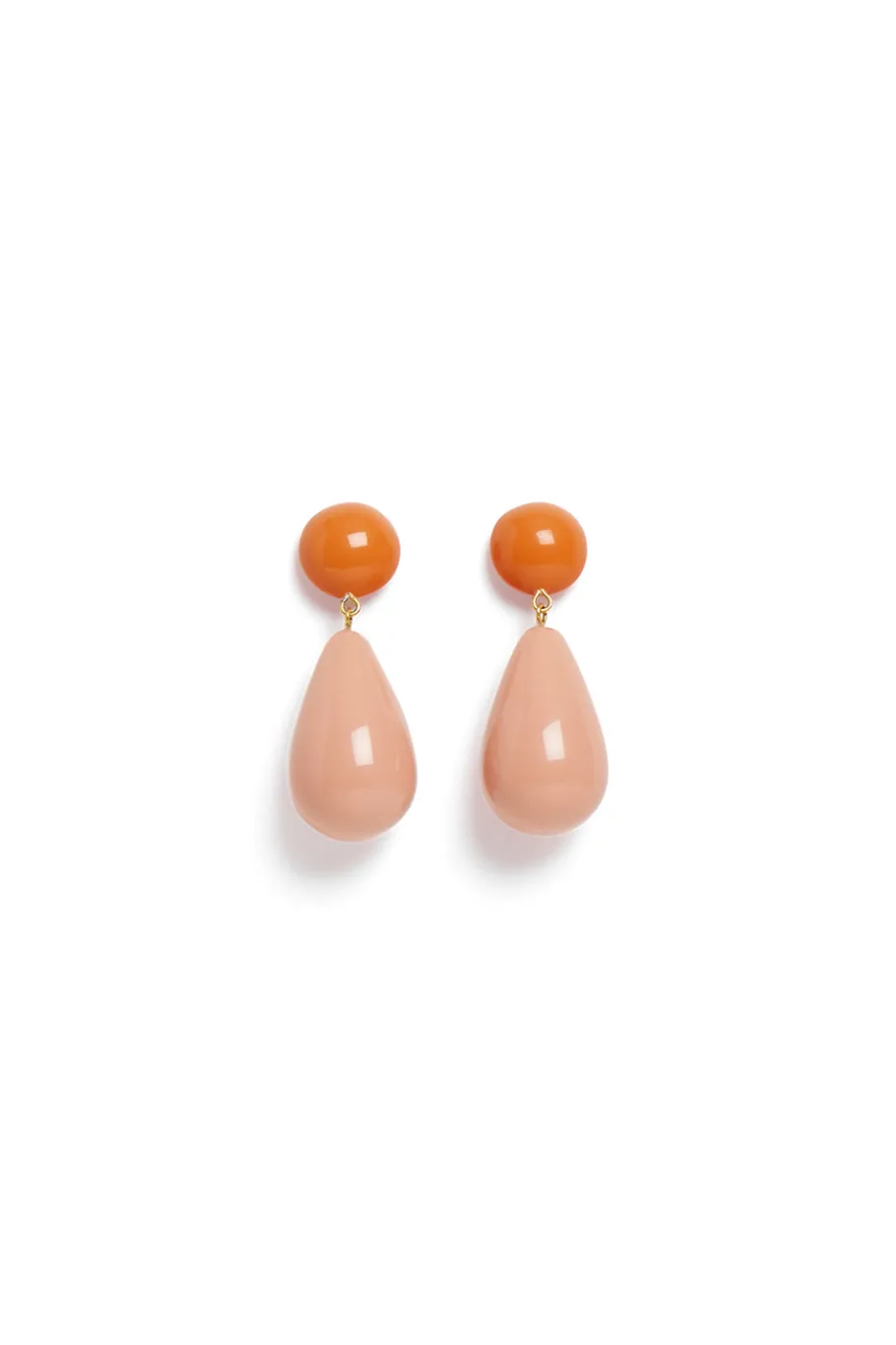 Des Petit Hauts Boucles D'Oreilles Gilia LAVE/COING Outlet