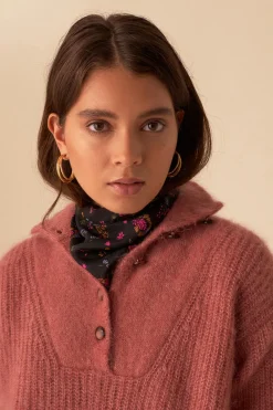 Des Petit Hauts Boucles D'eilles Praise OR Sale