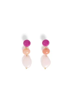 Des Petit Hauts Boucles D'Oreilles Prema LUPIN/COING/POUDRE Hot