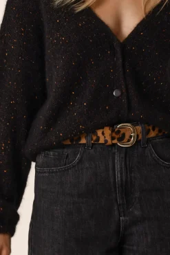 Des Petit Hauts Ceinture Leontin LEOPARD
