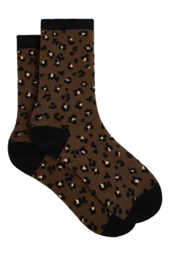 Des Petit Hauts Chaussettes Waloula LEO KAKI Outlet