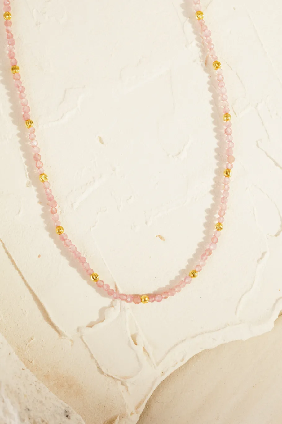 Des Petit Hauts Collier Padma TOURMALINE ROSE Outlet