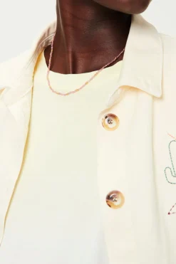 Des Petit Hauts Collier Padma TOURMALINE ROSE Outlet