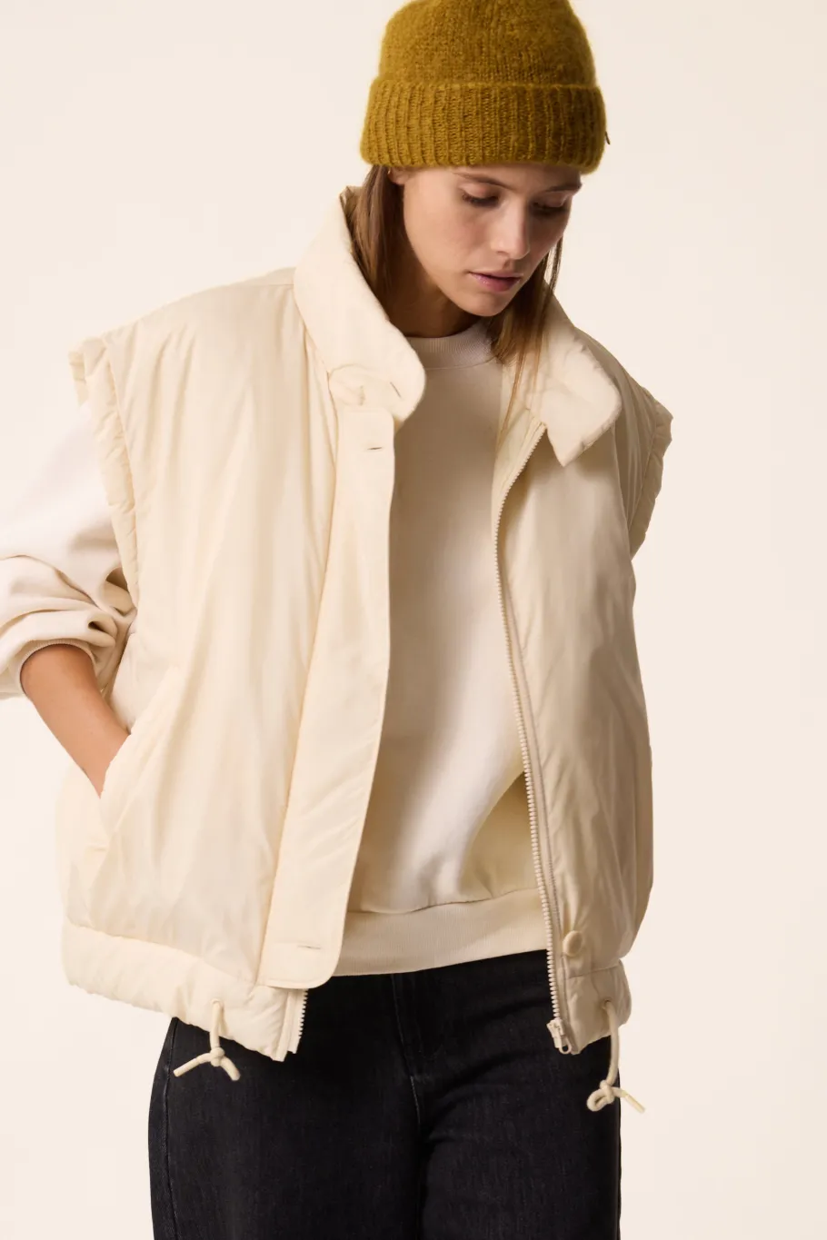 Des Petit Hauts Doudoune Neletta CREME