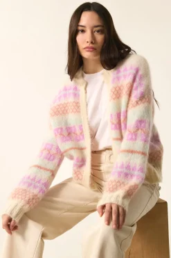 Des Petit Hauts Gilet Albus JACQUARD Hot