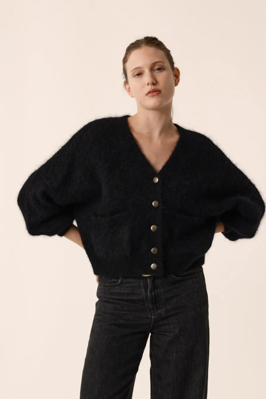 Des Petit Hauts Gilet Alouise NOIR New