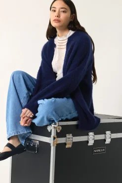 Des Petit Hauts Gilet Altea MARINE Discount