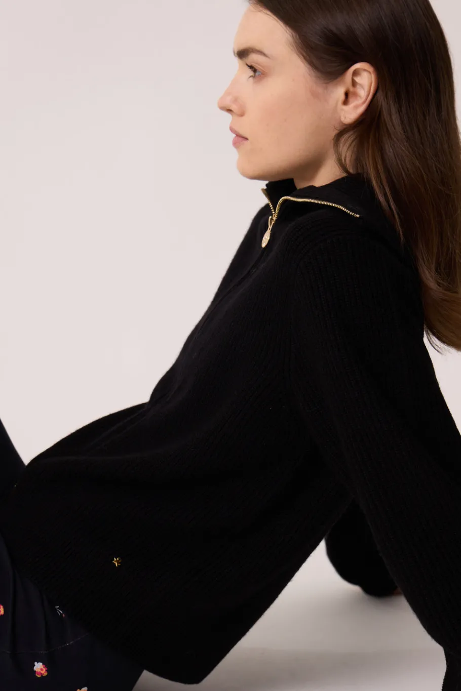 Des Petit Hauts Gilet Artichou NOIR Clearance