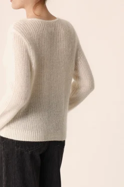 Des Petit Hauts Gilet Bully ECRU Discount