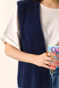 Des Petit Hauts Gilet Bunny MARINE Sale