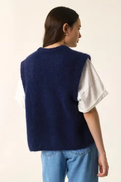 Des Petit Hauts Gilet Bunny MARINE Sale