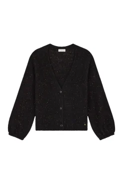 Des Petit Hauts Gilet Celestin BOUTONNE NOIR New