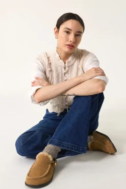 Des Petit Hauts Gilet Dolly CREME Discount