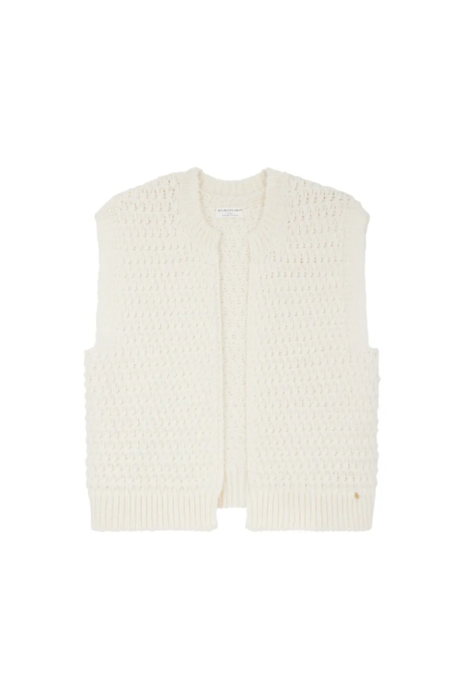 Des Petit Hauts Gilet sans manches Aster CREME Sale