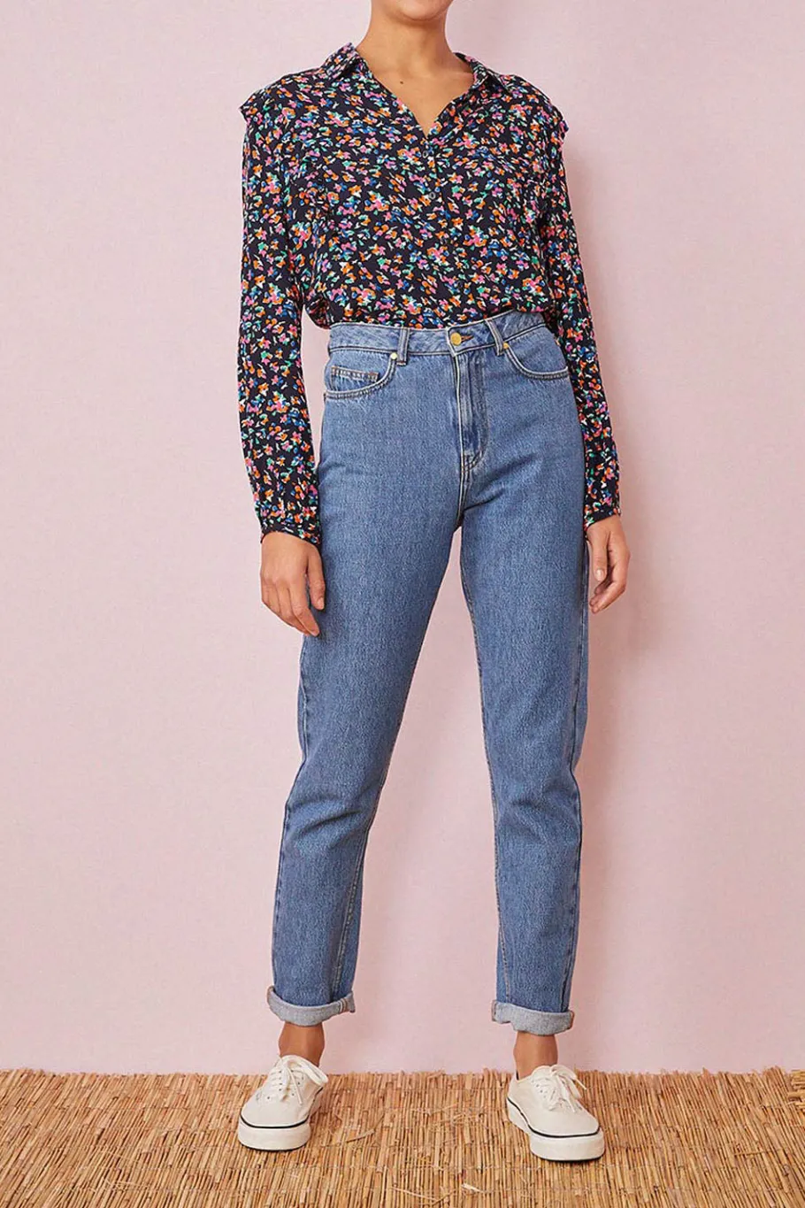 Des Petit Hauts jean louisette BLEU DELAVE Outlet