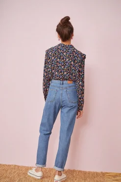 Des Petit Hauts jean louisette BLEU DELAVE Outlet