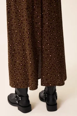 Des Petit Hauts Jupe Solita LEO KAKI