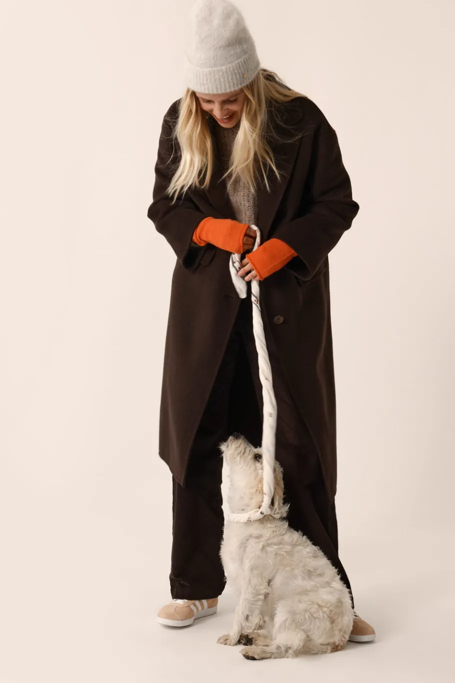 Des Petit Hauts Manteau Neron OURS New