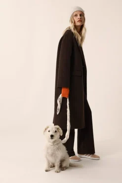 Des Petit Hauts Manteau Neron OURS New