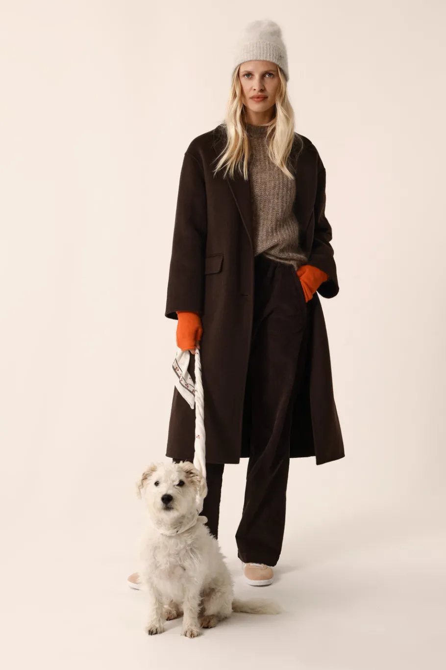 Des Petit Hauts Manteau Neron OURS New