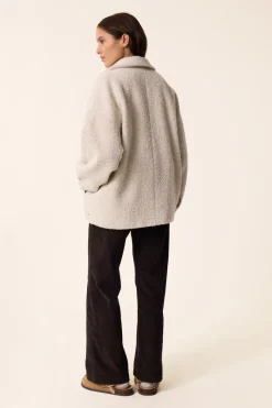 Des Petit Hauts Manteau Yago CREME Best