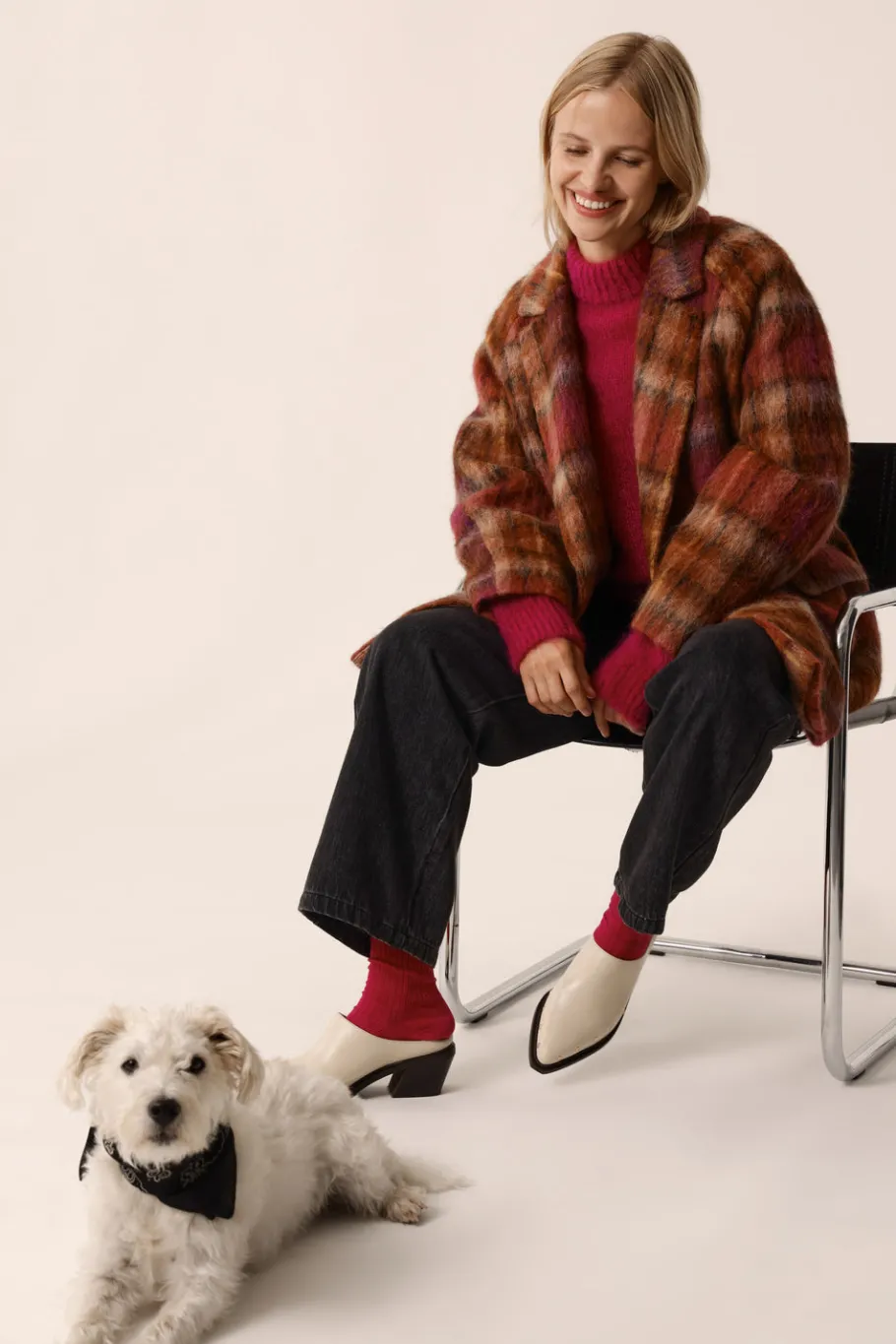 Des Petit Hauts Manteau Ybiza TANA ROSE Clearance