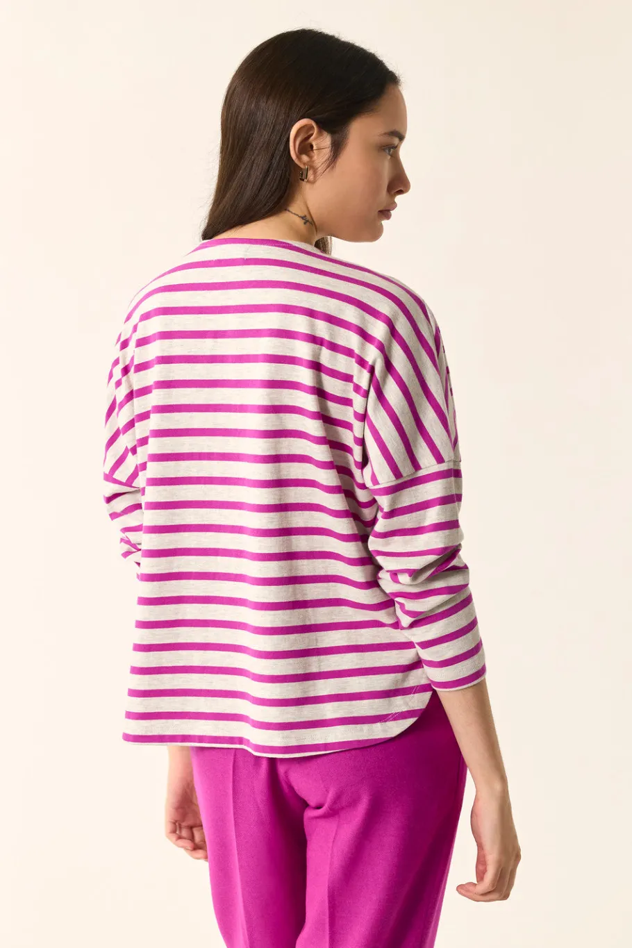 Des Petit Hauts Marinière Filly BEIGE/LUPIN New