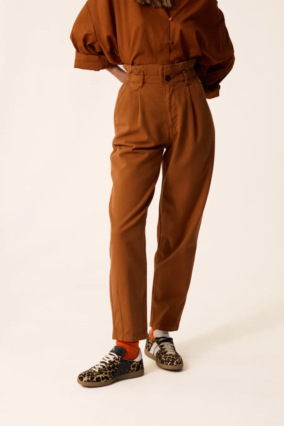 Des Petit Hauts Pantalon Santino ECUREUIL New