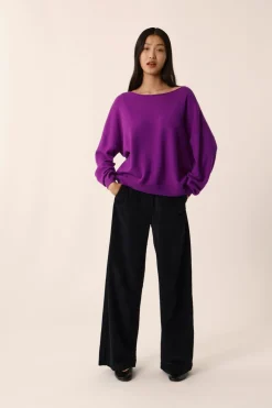 Des Petit Hauts Pull Aragone VIOLETTE Best