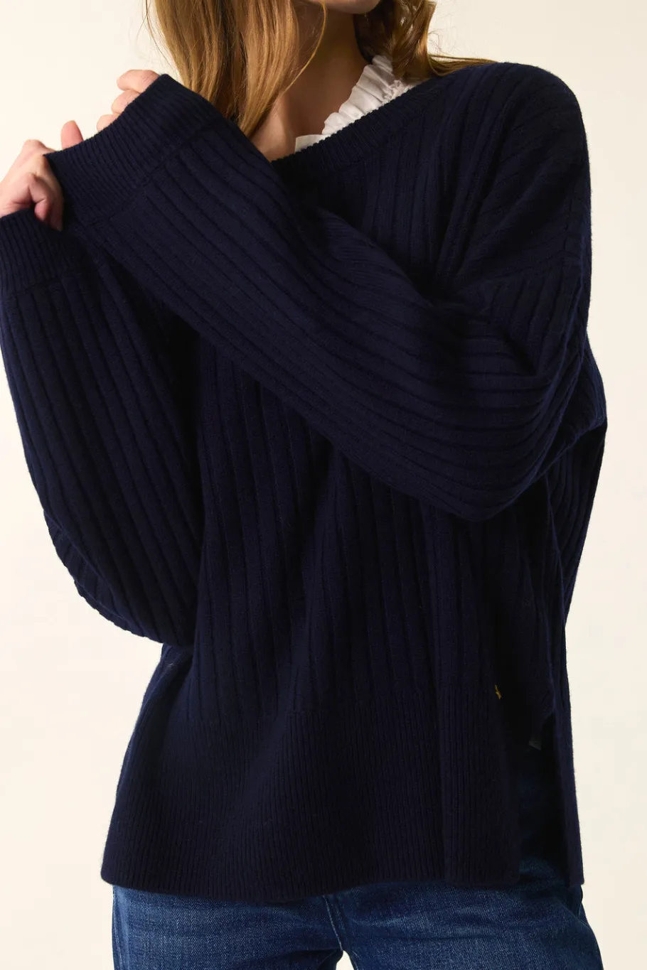 Des Petit Hauts Pull Aristou MARINE Hot