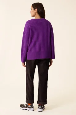 Des Petit Hauts Pull Aristou VIOLETTE Clearance