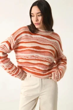 Des Petit Hauts Pull Axelle PAYSAGE New