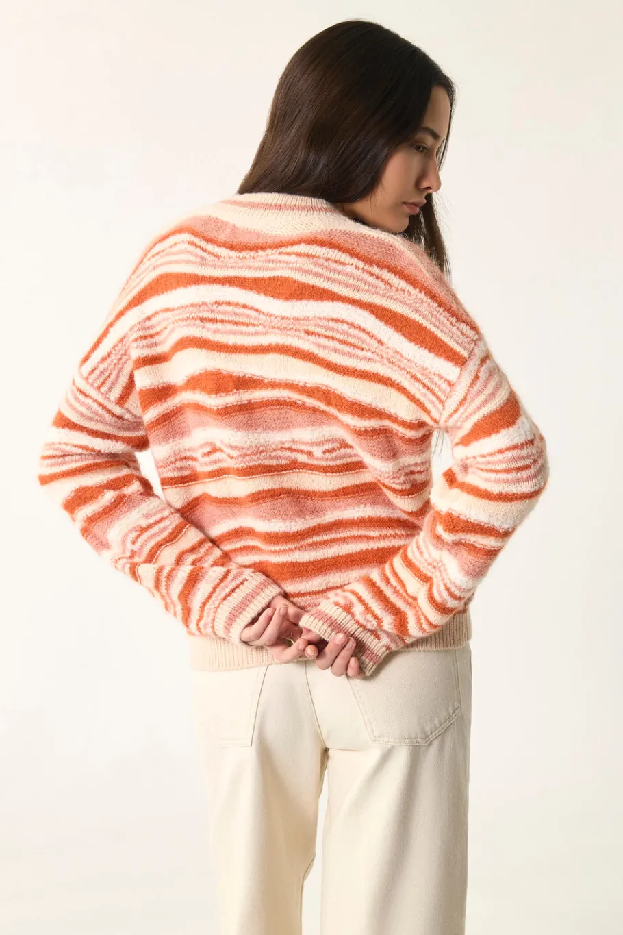 Des Petit Hauts Pull Axelle PAYSAGE New