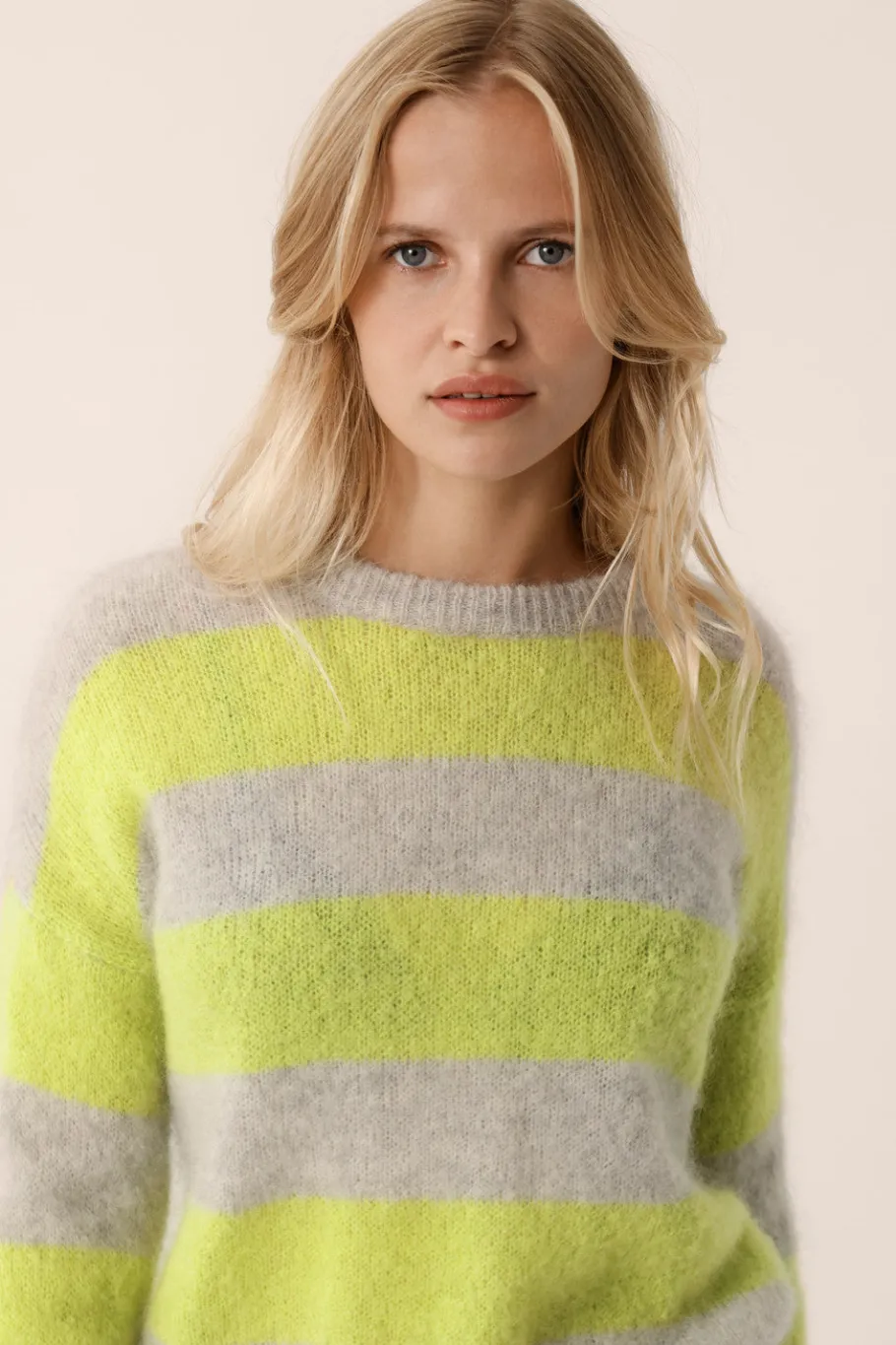 Des Petit Hauts Pull Banelle GRIS CHINE/LUCIOLE Online