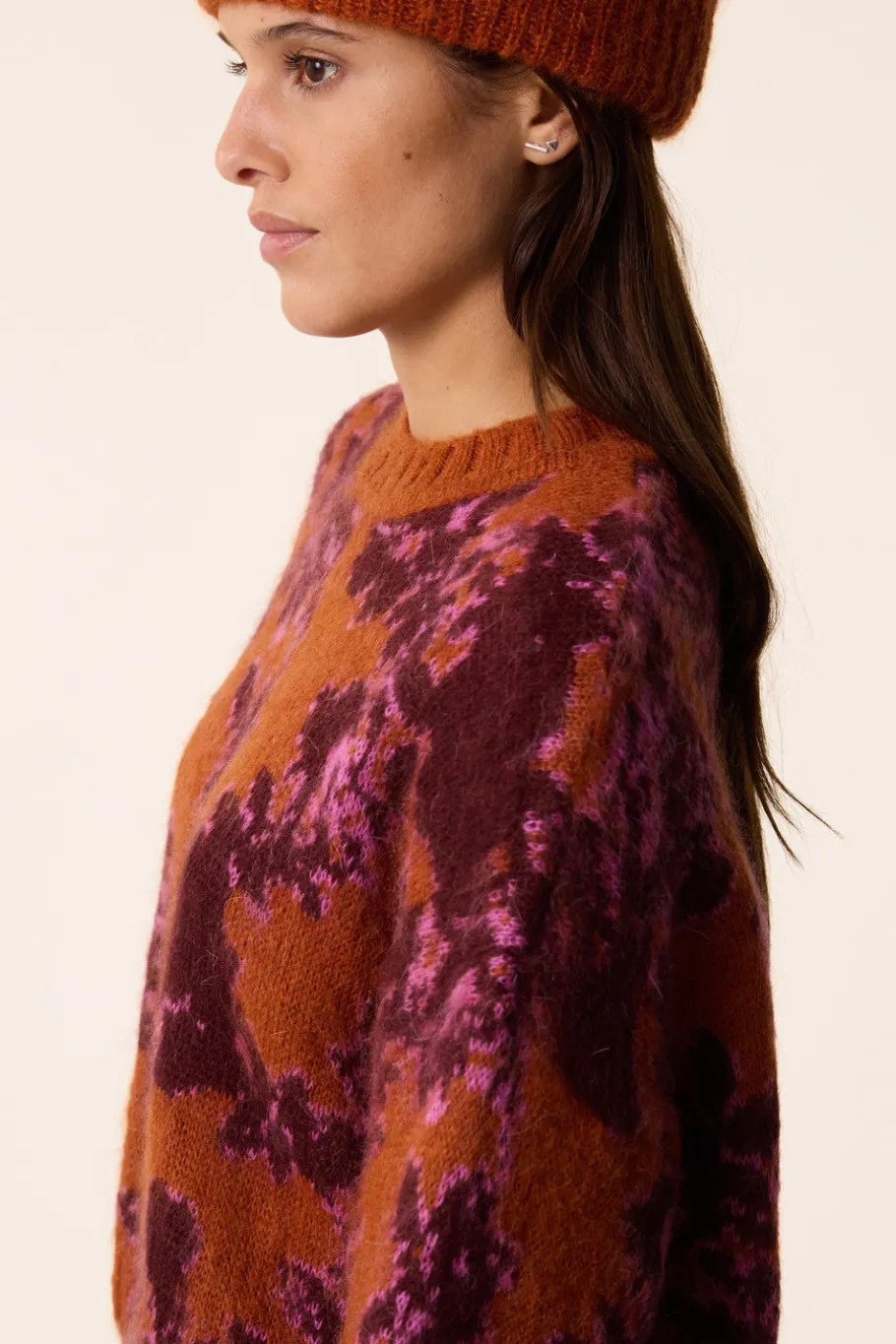 Des Petit Hauts Pull Begonia FLOWER Best