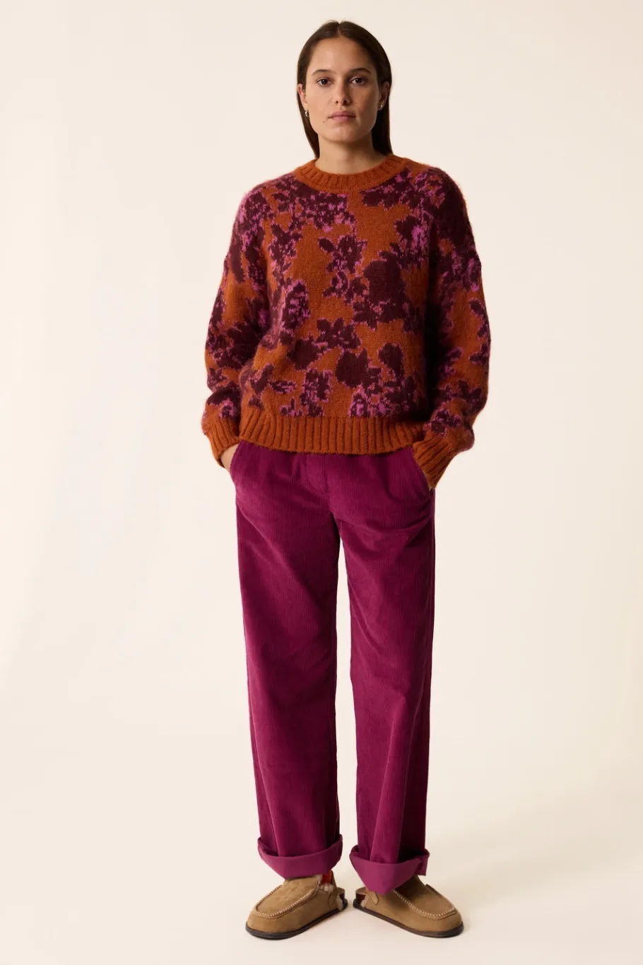 Des Petit Hauts Pull Begonia FLOWER Best