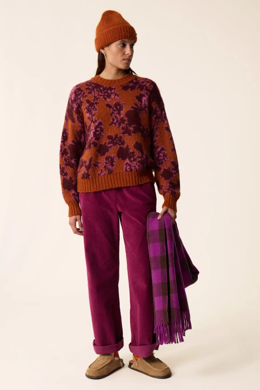 Des Petit Hauts Pull Begonia FLOWER Best