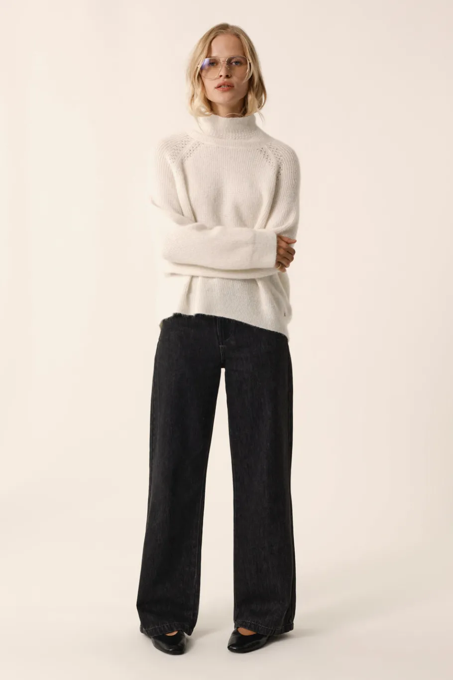 Des Petit Hauts Pull Bergamote CREME Discount