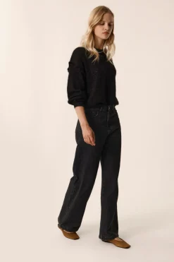 Des Petit Hauts Pull Bloom NOIR Best