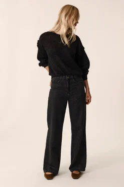 Des Petit Hauts Pull Bloom NOIR Best