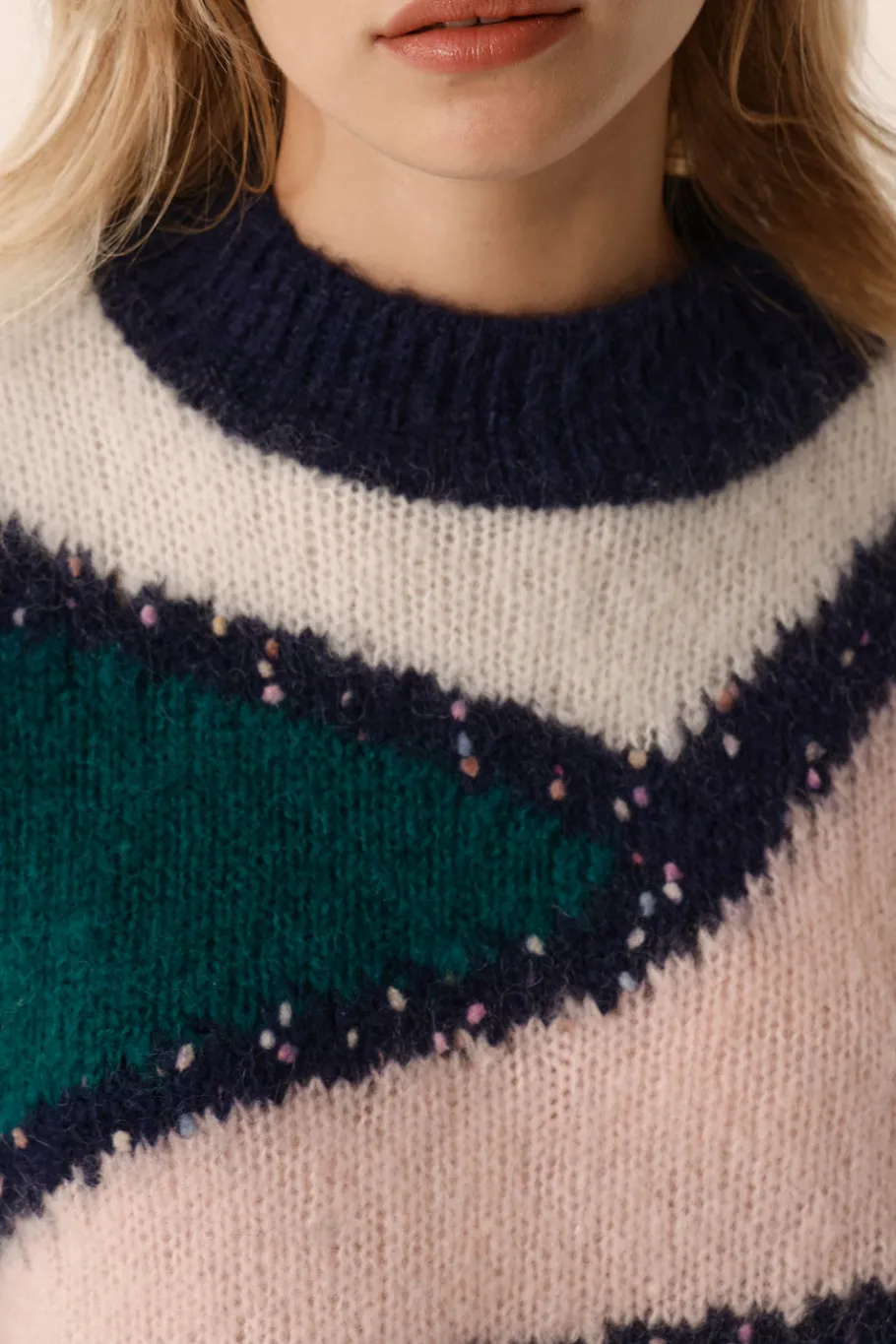 Des Petit Hauts Pull Boubou POMPON Sale