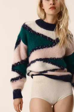 Des Petit Hauts Pull Boubou POMPON Sale