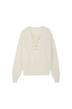 Des Petit Hauts Pull Buchette ECRU Outlet