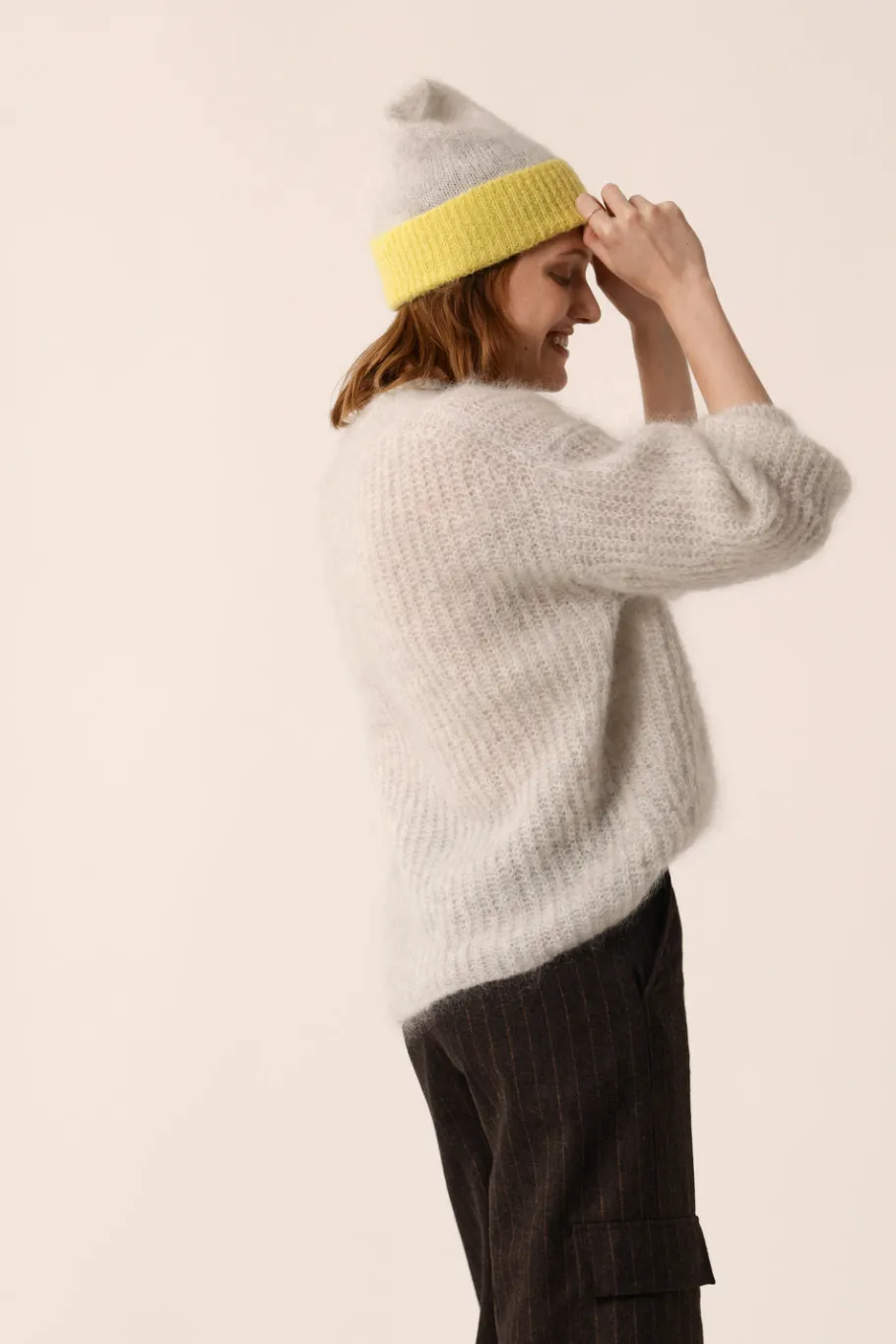 Des Petit Hauts Pull Burma GRIS CHINE Hot