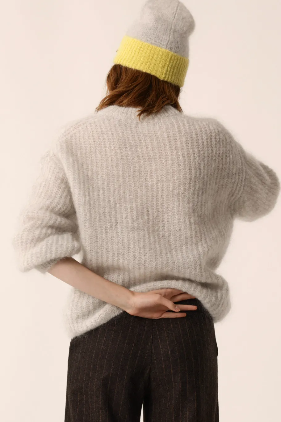 Des Petit Hauts Pull Burma GRIS CHINE Hot