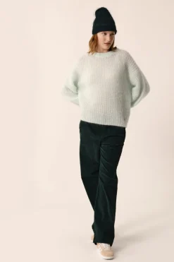 Des Petit Hauts Pull Burma VERT D'EAU Discount